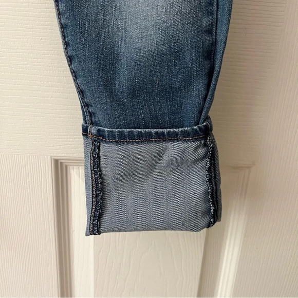 American Eagle Outfitters Womens Pants 2 Mid Rise Tapered Denim Casual Outdoor - Picture 3 of 13